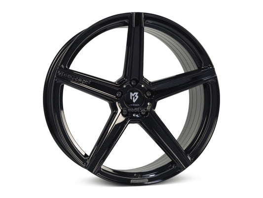 mbDesign Alufelgen MB KV1S DC 21 Zoll - schwarz glänzend
