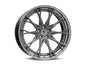 mbDesign Alufelgen MB KV3.2 DC 2-tlg 21 Zoll - grau matt/schwarz glänzend poliert