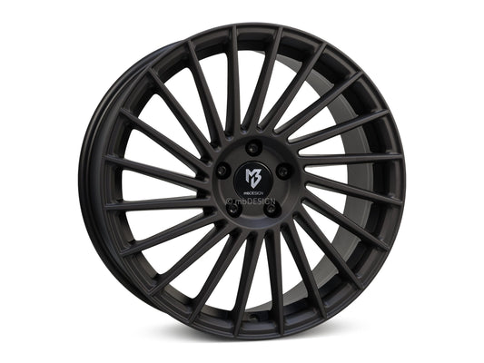 mbDesign Alufelgen MB VR3 18 Zoll - schwarz stumpfmatt - gepfeffert.com