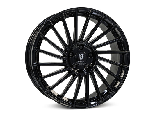 mbDesign Alufelgen MB VR3 20 Zoll - schwarz glänzend