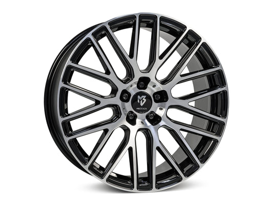 mbDesign Alufelgen MB KV4 19 Zoll - schwarz glänzend poliert - gepfeffert.com