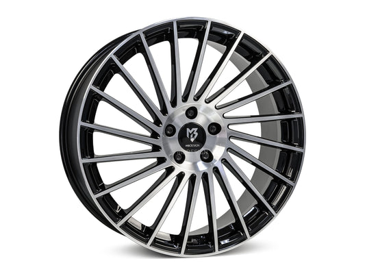 mbDesign Alufelgen MB VR3 18 Zoll - schwarz glänzend poliert - gepfeffert.com