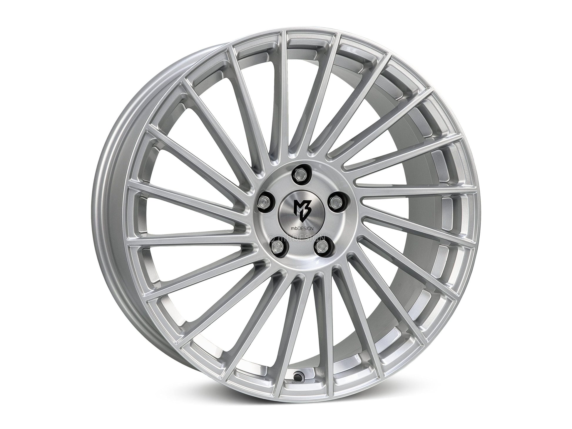 mbDesign Alufelgen MB VR3 18 Zoll - silber glänzend - gepfeffert.com