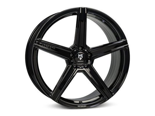 mbDesign Alufelgen MB KV1S 20 Zoll - schwarz glänzend