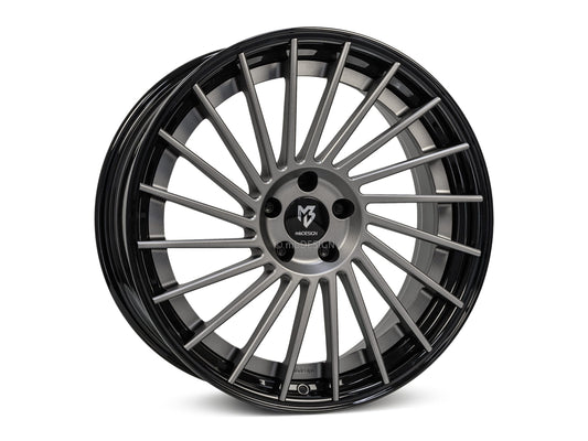 mbDesign Alufelgen MB VR3.2 2-tlg 21 Zoll - grau matt/schwarz glänzend