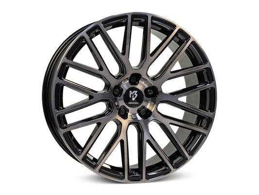 mbDesign Alufelgen MB KV4 18 Zoll - schwarz smoke poliert - gepfeffert.com