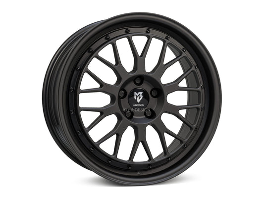mbDesign Alufelgen MB LV1 19 Zoll - schwarz stumpfmatt - gepfeffert.com