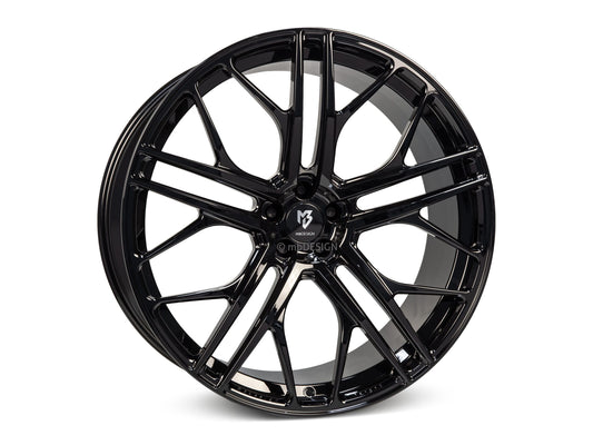 mbDesign Alufelgen MB SF1 DC 22 Zoll - schwarz glänzend