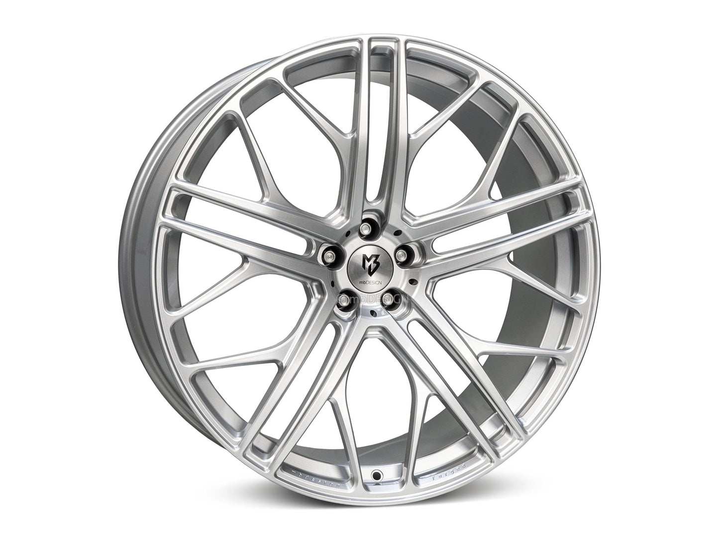 mbDesign Alufelgen MB SF1 22 Zoll - silber glänzend