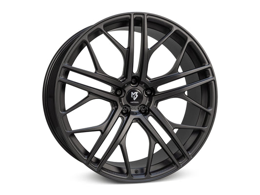 mbDesign Alufelgen MB SF1 23 Zoll - Schwarz stumpfmatt