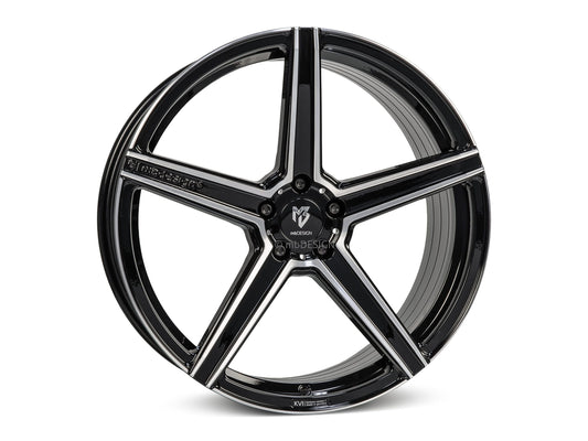 mbDesign Alufelgen MB KV1S 20 Zoll - schwarz glänzend poliert