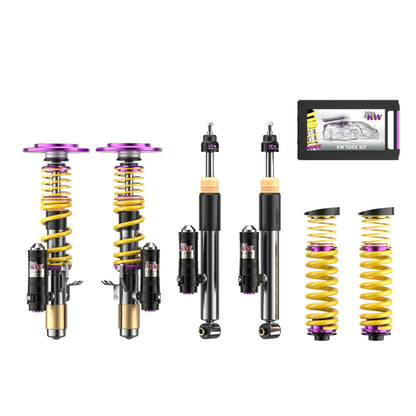KW Gewindefahrwerk INOX V3 Clubsport BMW für BMW 1er / 3er / 4er (F20 / F21 / F30 / F32) - gepfeffert.com