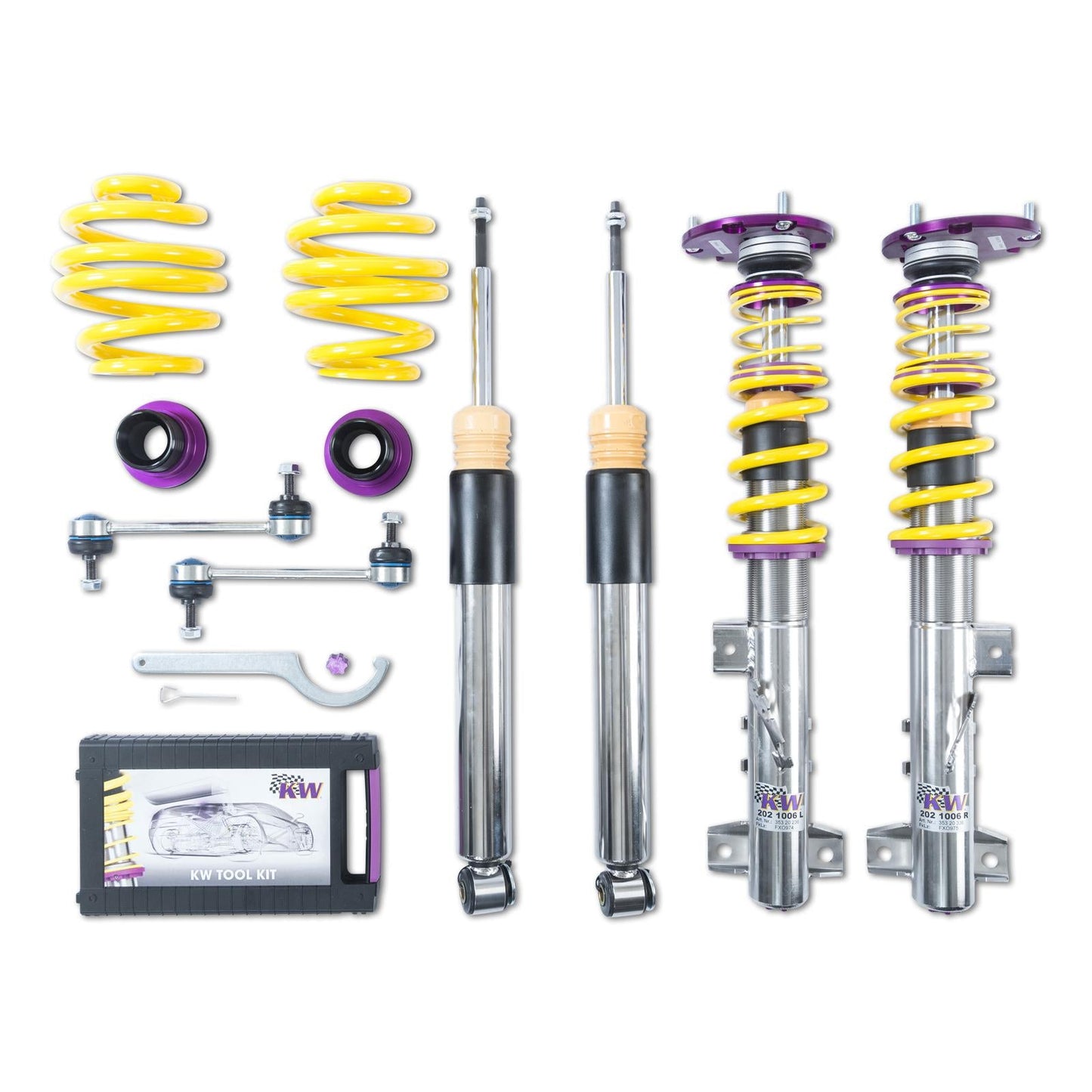 KW V1 / V2 / V3 / V4 & ST XTA Gewindefahrwerke BMW M3 (E90/E92) - gepfeffert.com