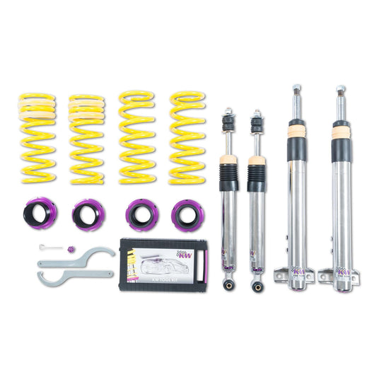 KW Gewindefahrwerk INOX V3 35-60mm Mercedes Benz 190 (W201) - gepfeffert.com