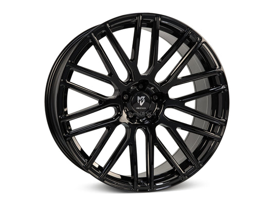 mbDesign Alufelgen MB KV4 22 Zoll - schwarz glänzend