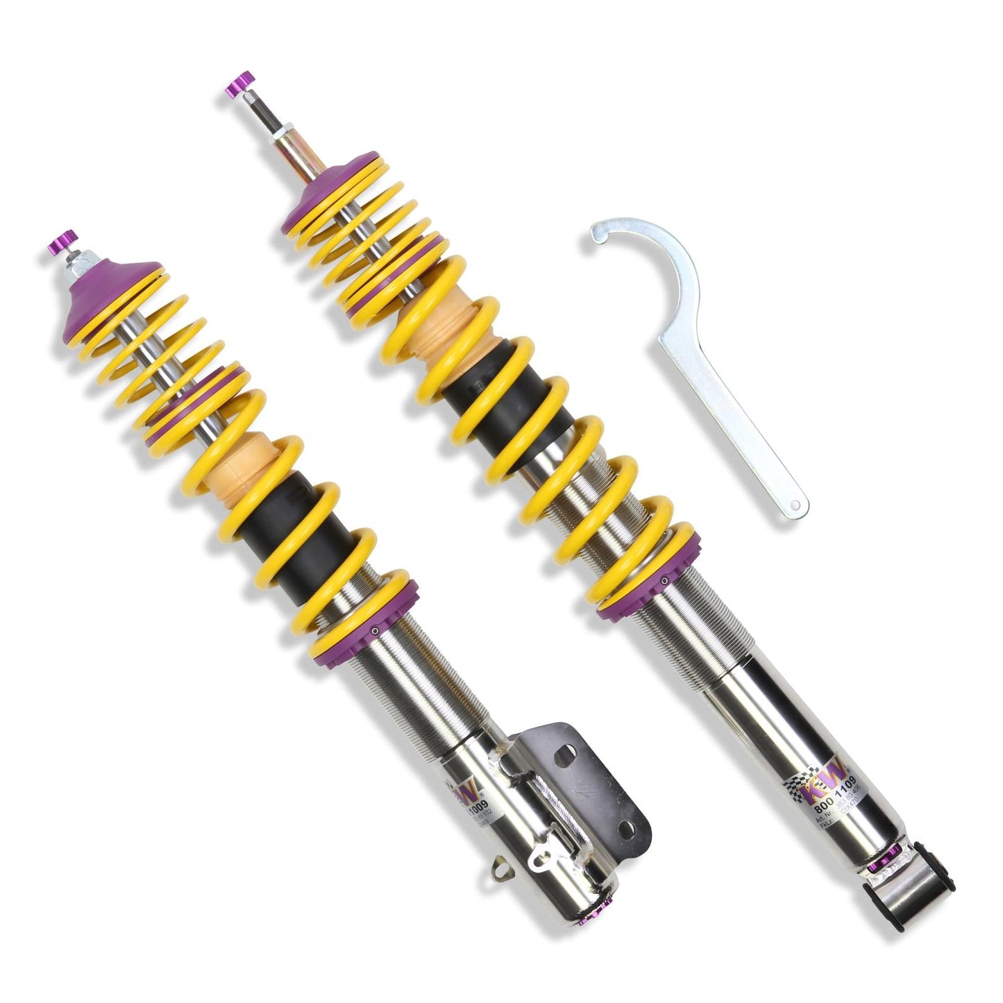 KW Gewindefahrwerk INOX V3 passend für Maserati Ghibli MK3 / Quattroporte MK6 (M156/M157)