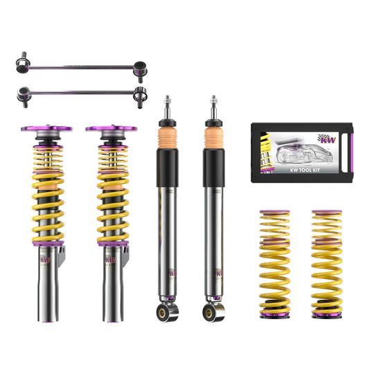 KW Gewindefahrwerk INOX V3 Clubsport 35-60mm Ø55mm 35280842 - gepfeffert.com