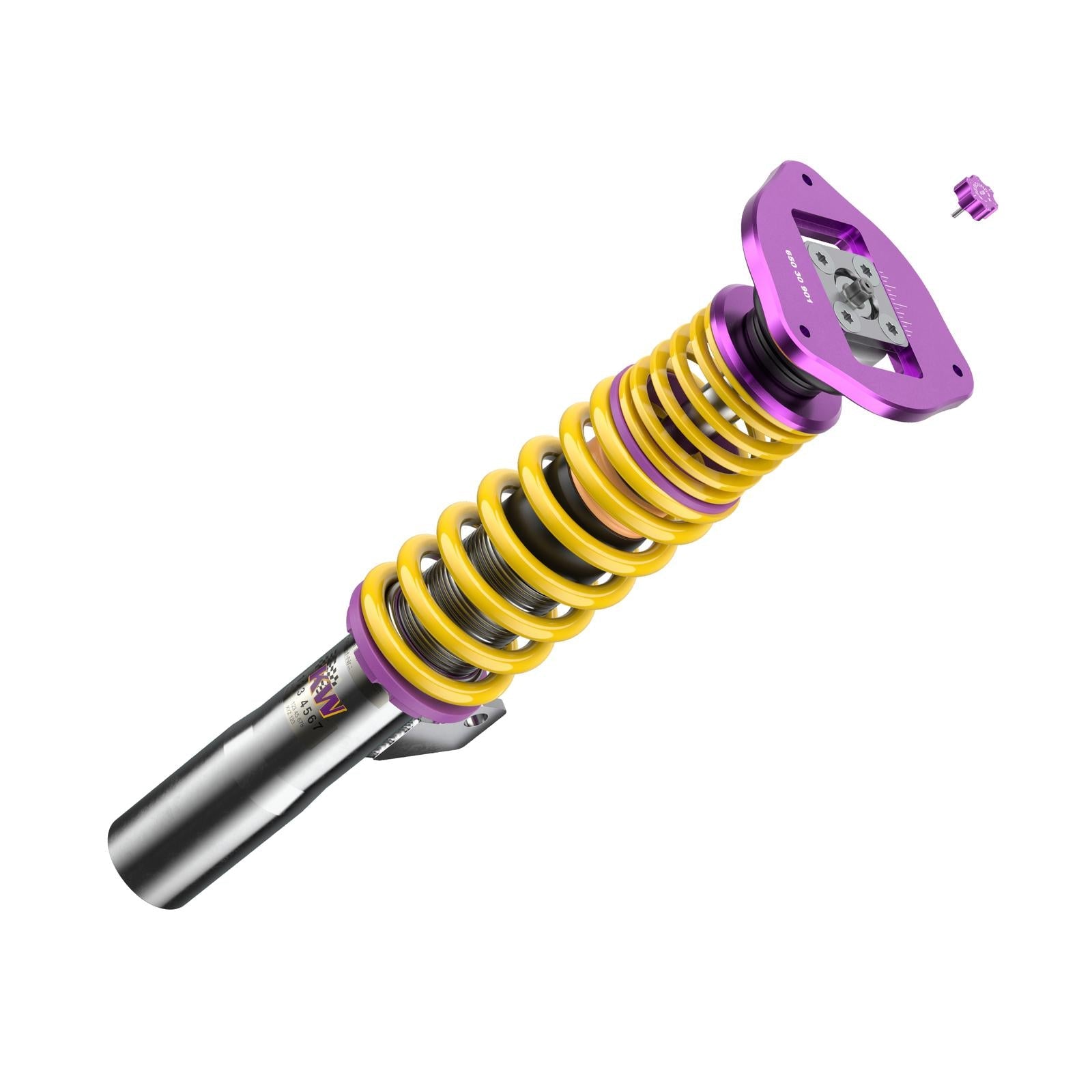 KW Gewindefahrwerk INOX V3 Clubsport 35-60mm Ø55mm 35280842 - gepfeffert.com