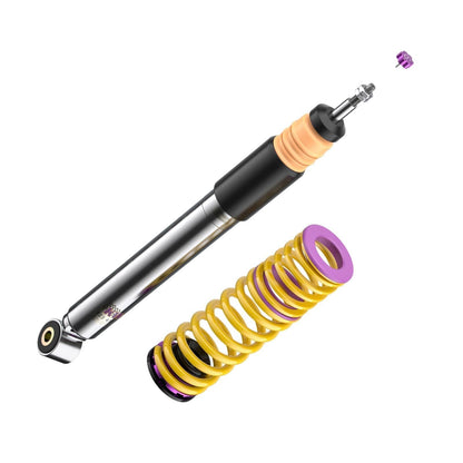 KW Gewindefahrwerk INOX V3 Clubsport A3 8V / Leon 5F / Golf VII Ø55mm - gepfeffert.com