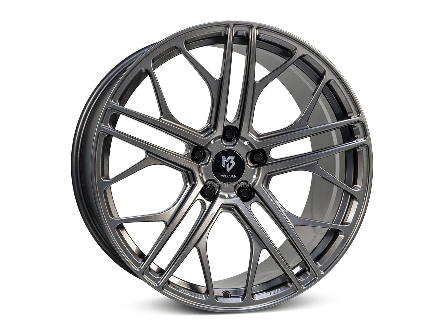 mbDesign Alufelgen MB SF1 22 Zoll - grau glänzend