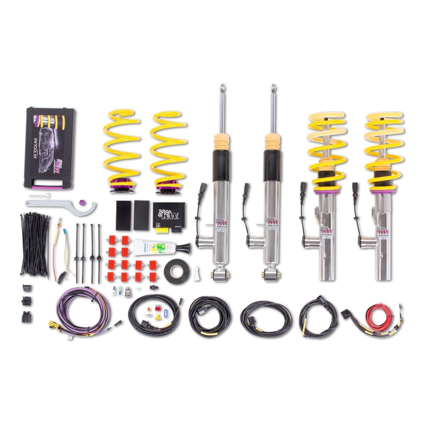 KW DDC-ECU Gewindefahrwerk INOX für Leon 5F - gepfeffert.com