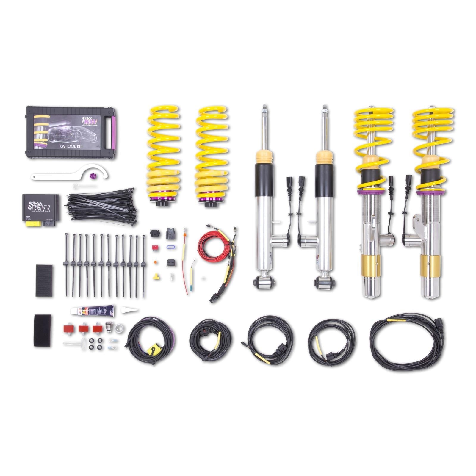KW DDC-ECU Gewindefahrwerk INOX ohne DDC mit Xdrive ( 3/4-Zylinder ) 39020026 - gepfeffert.com
