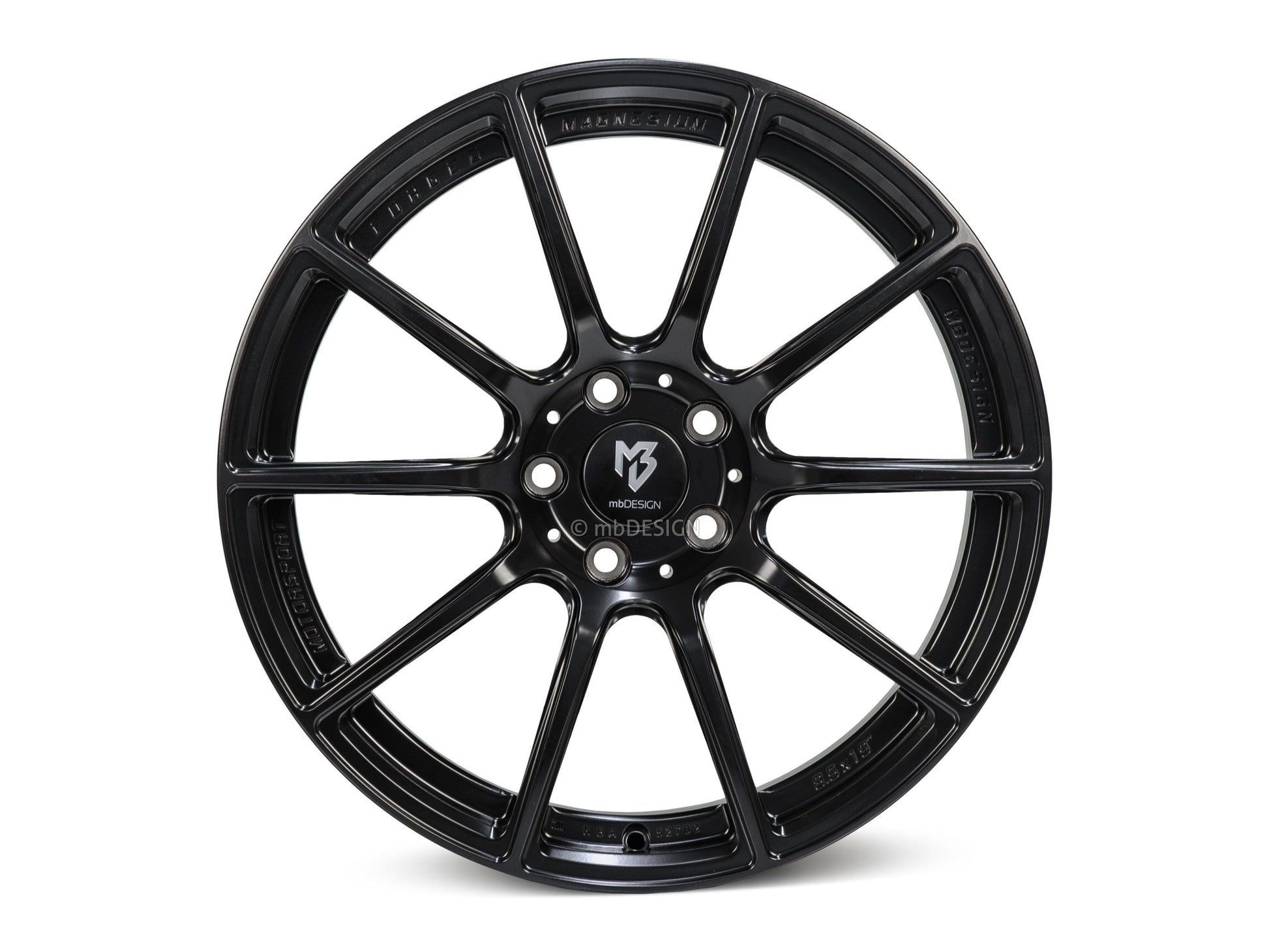 mbDesign Alufelgen MB MF1 19 Zoll - schwarz grundiert - gepfeffert.com