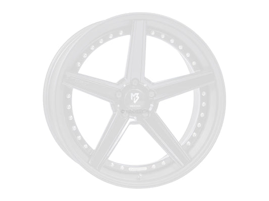 mbDesign Alufelgen MB KV1.3 3-tlg 20 Zoll - grau matt/grau matt
