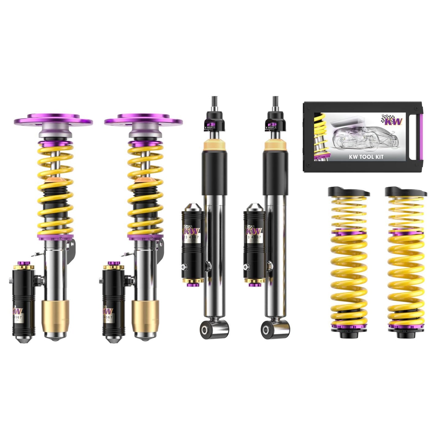 KW Gewindefahrwerk INOX V4 Audi RS4 B9 Avant - gepfeffert.com