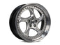 mbDesign Alufelgen MB TURBO Forged 2-tlg 20 Zoll - silber glänzend/glanzgedreht Acryl Pulverbeschichtet