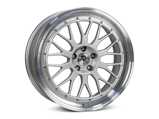 mbDesign Alufelgen MB LV1 20 Zoll - silber glänzend poliert