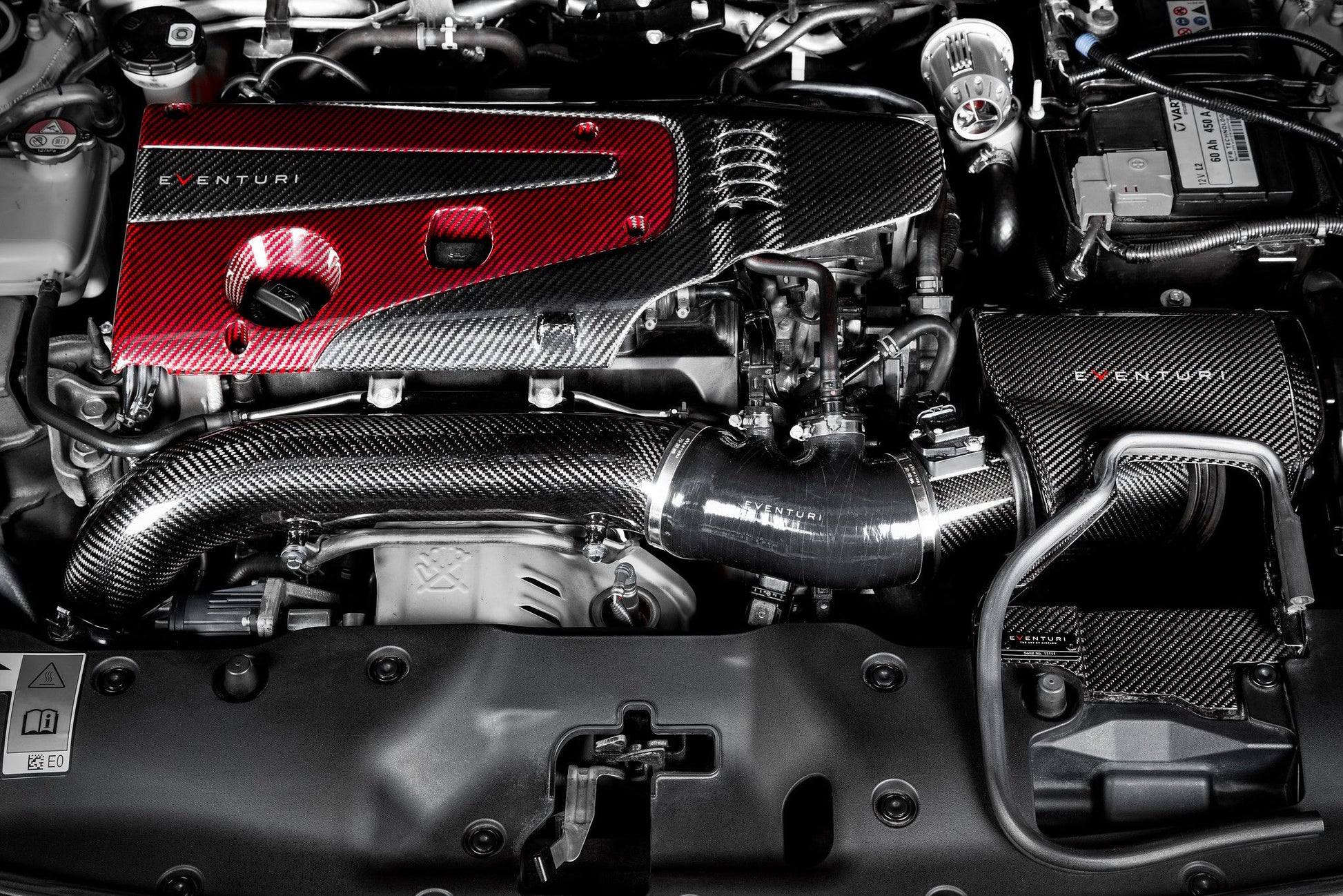 Eventuri Motorabdeckung für Honda Civic FK2 und FK8 Type-R - gepfeffert.com