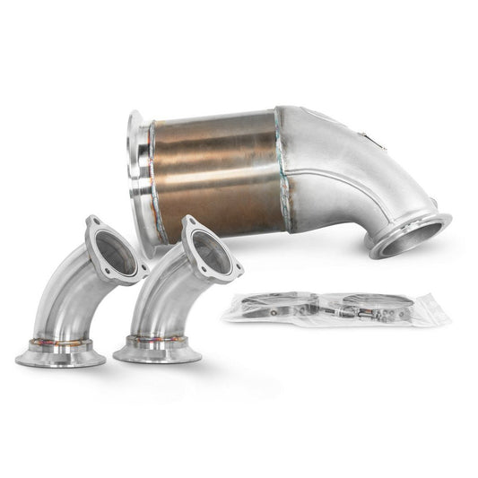 Wagner Hosenrohr Kit 300CPSI EU6 für Audi S4 B9 3.0TFSI - gepfeffert.com