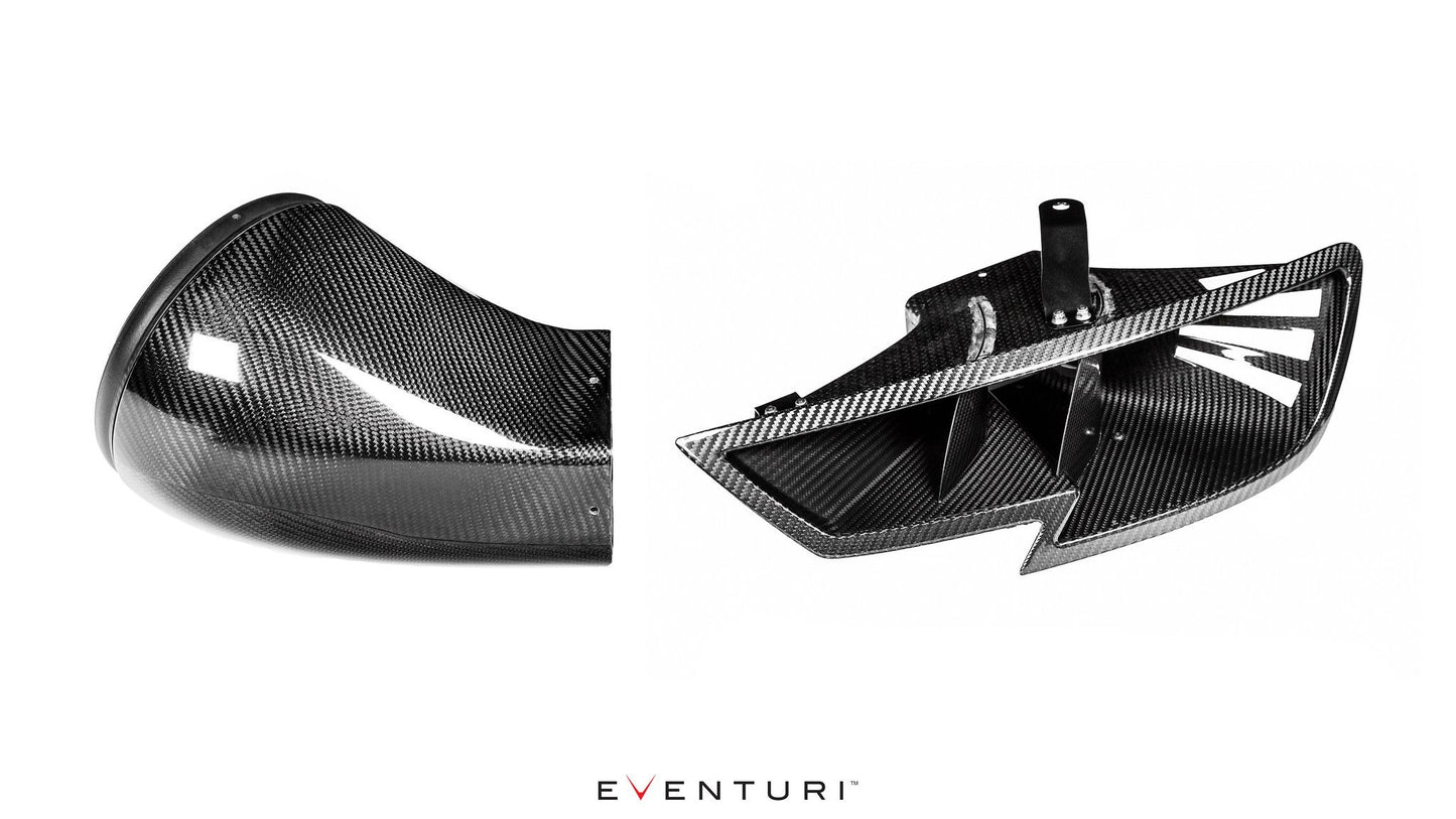 Eventuri Scheinwerfereinlass Racelamp Duct für Stage3 RS3 8V Eventuri - gepfeffert.com