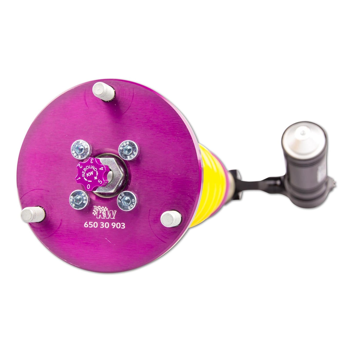 KW Gewindefahrwerk INOX V3 Clubsport inkl. Stützlager Golf II / Jetta II 45-85mm 35280802 - gepfeffert.com
