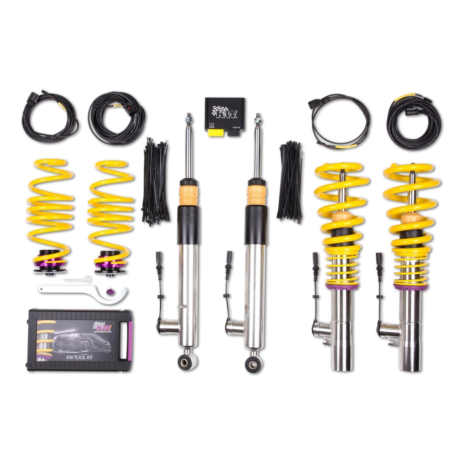 KW DDC-ECU Gewindefahrwerk INOX Audi TT (8J) quattro - gepfeffert.com