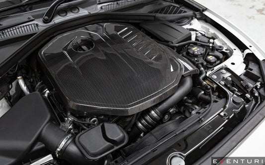 Eventuri Carbon Motorabdeckung für BMW B58 X40i, MX40i und Z4 M40i - gepfeffert.com