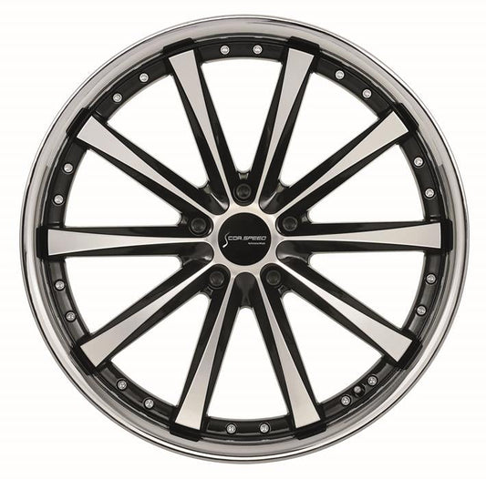 Corspeed ARROWS Higloss black polished inox lip - gepfeffert.com