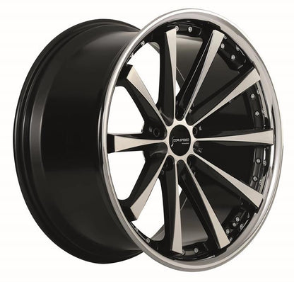 Corspeed ARROWS Higloss black polished inox lip - gepfeffert.com