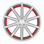 Corspeed DEVILLE Silver-brushed-Surface Trim rot - gepfeffert.com