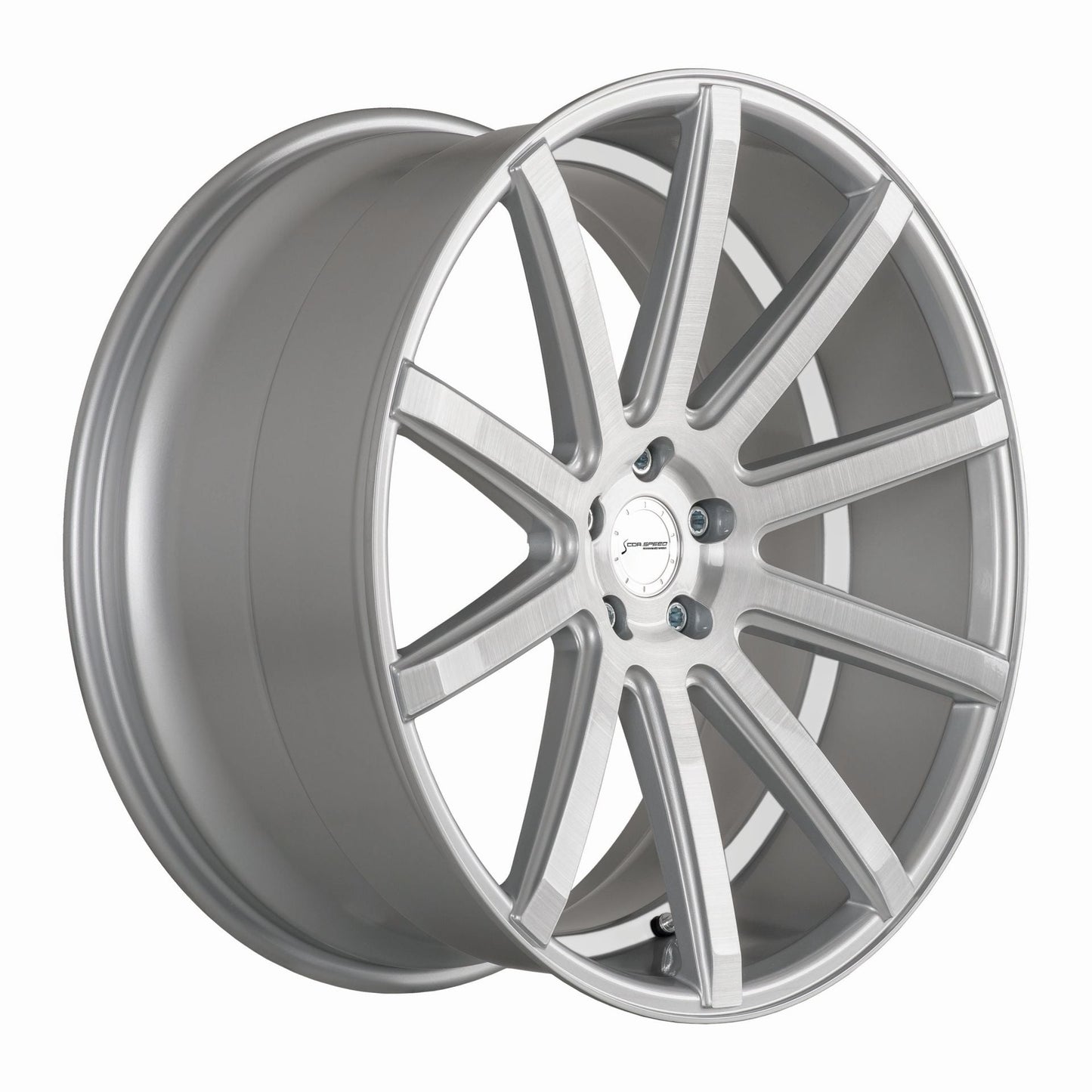 Corspeed DEVILLE Silver-brushed-Surface Trim weiss - gepfeffert.com