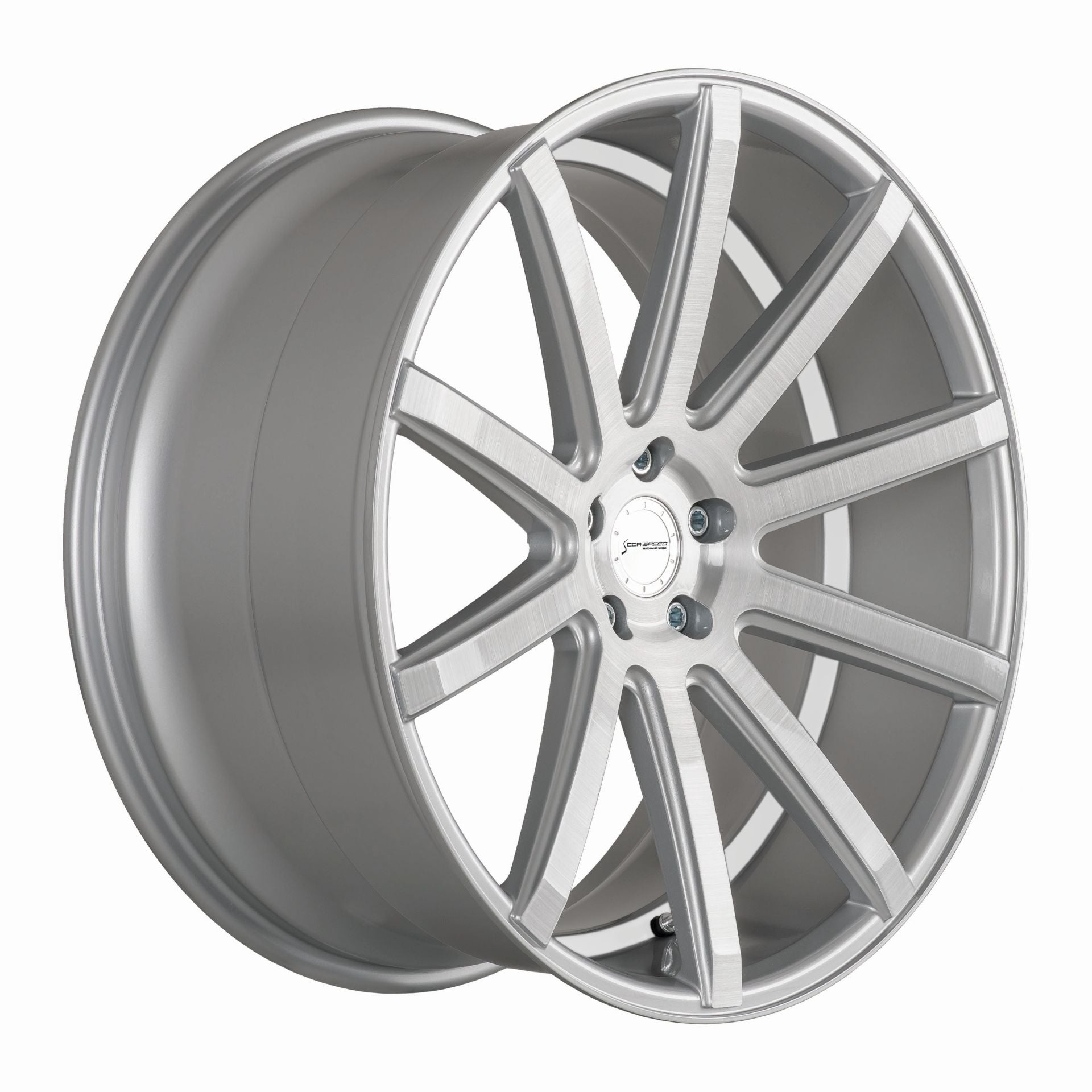 Corspeed DEVILLE Silver-brushed-Surface Trim weiss - gepfeffert.com