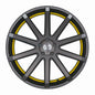 Corspeed DEVILLE Gunmetal Trim gelb - gepfeffert.com