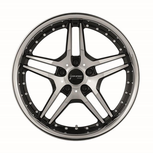 Corspeed VEGAS Higloss black inox lip - gepfeffert.com