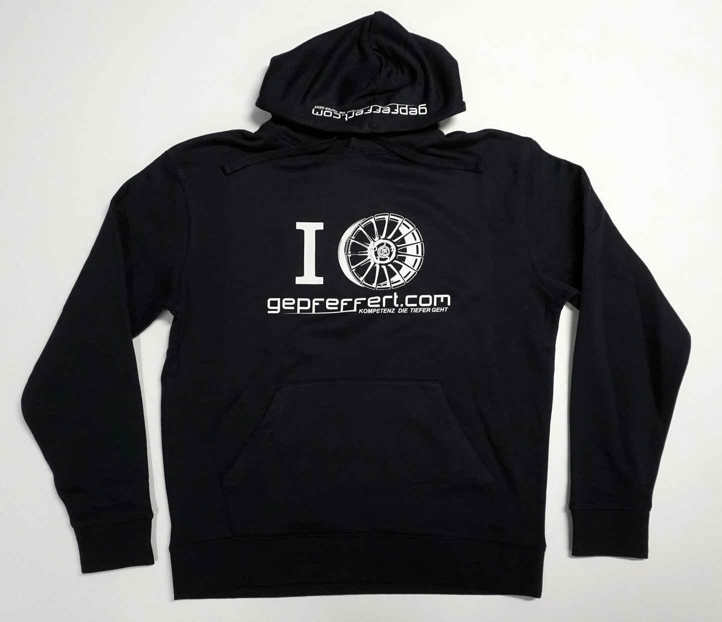 gepfeffert.com® Hoodie - Felge gepfeffert.com - gepfeffert.com