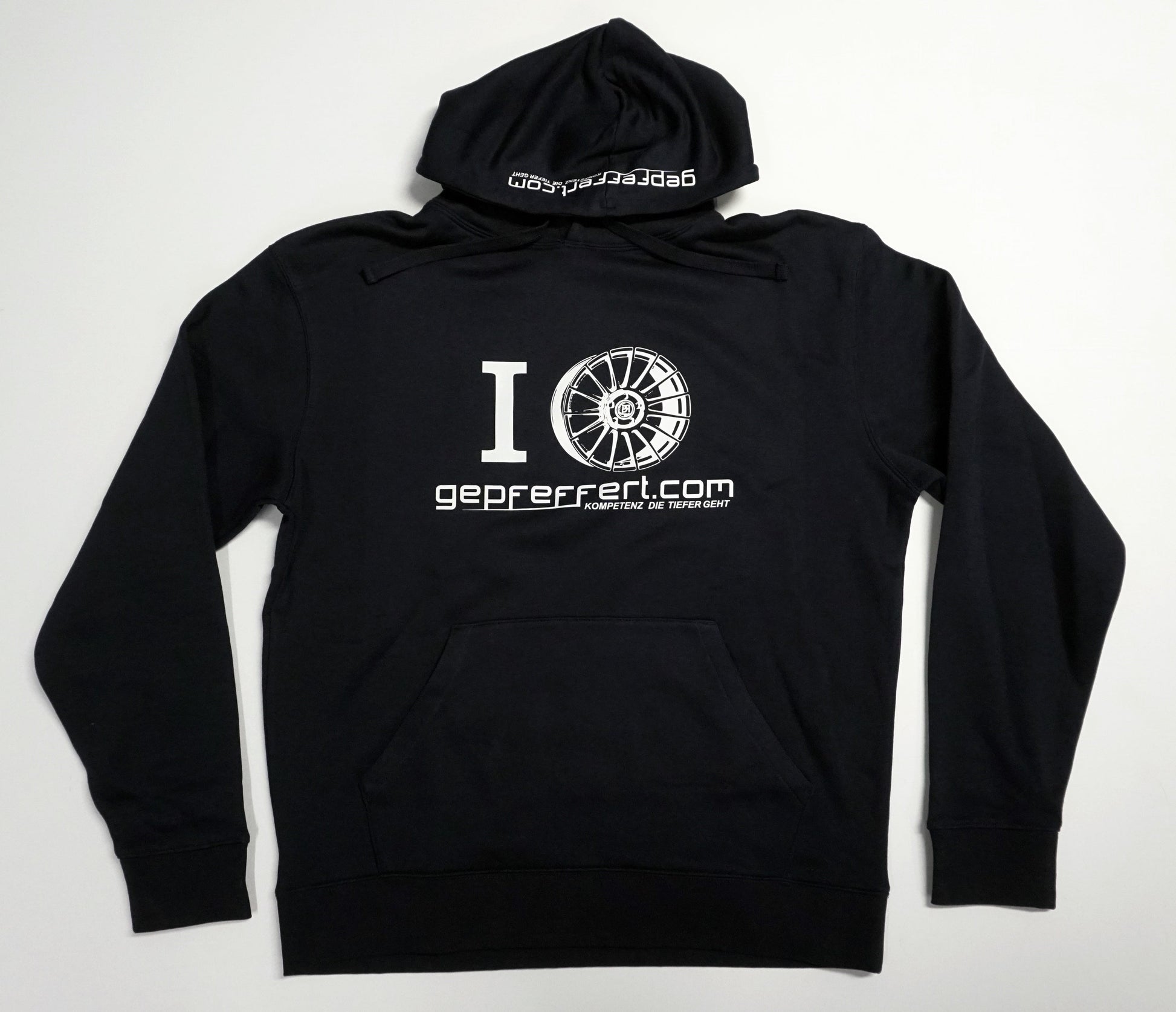 gepfeffert.com® Hoodie - Felge gepfeffert.com - gepfeffert.com
