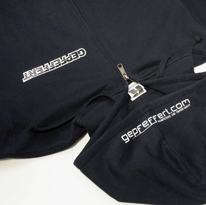 gepfeffert.com® Hoodie-Zipper GRAU/SCHWARZ/PINK/WEIß - gepfeffert.com