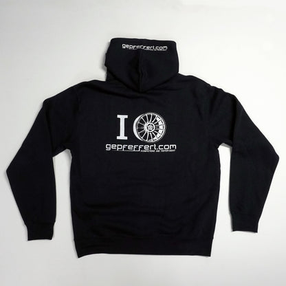 gepfeffert.com® Hoodie-Zipper GRAU/SCHWARZ/PINK/WEIß - gepfeffert.com