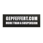 Aufkleber GEPFEFFERT "More than a suspension" 15 cm - weiß - gepfeffert.com