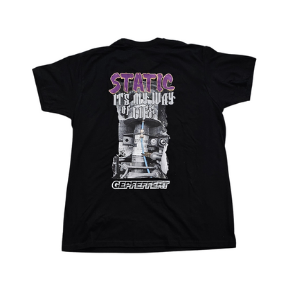 gepfeffert.com T-Shirt OVERSIZE Static it's my way of life - gepfeffert.com
